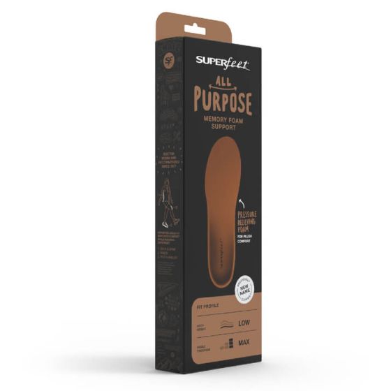 Superfeet Copper Insoles - MemoryCloud™ Foam Insoles