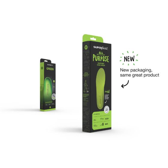 Superfeet GREEN - High Arch Support Insoles