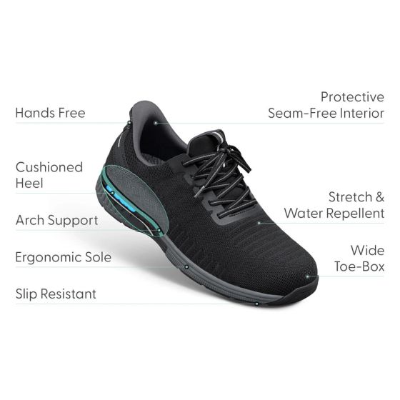 Orthofeet Yari - Men's Hands-Free Sneakers