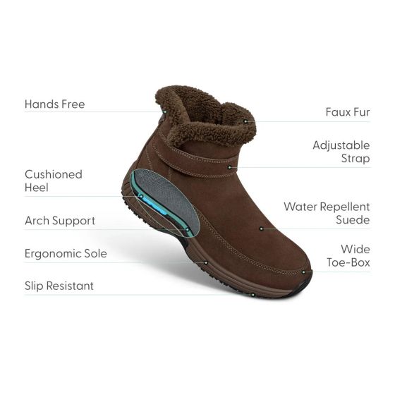 Orthofeet Bliss - Women's Hands-Free Boots