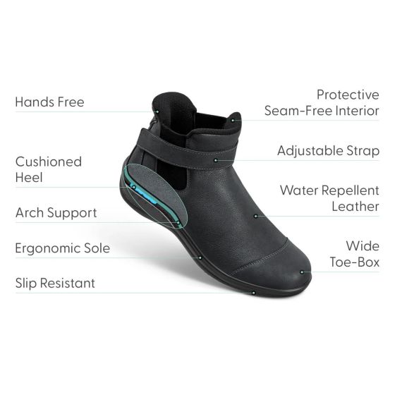 Orthofeet Blaire - Women's Hands-Free Boots