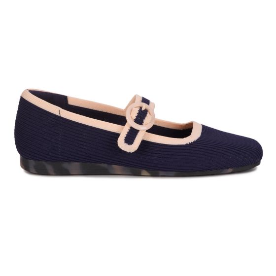 Ros Hommerson Naomi - Women's Mary Jane Flats Navy/Cream - photo 23