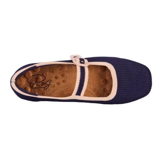 Ros Hommerson Naomi - Women's Mary Jane Flats Navy/Cream - photo 27