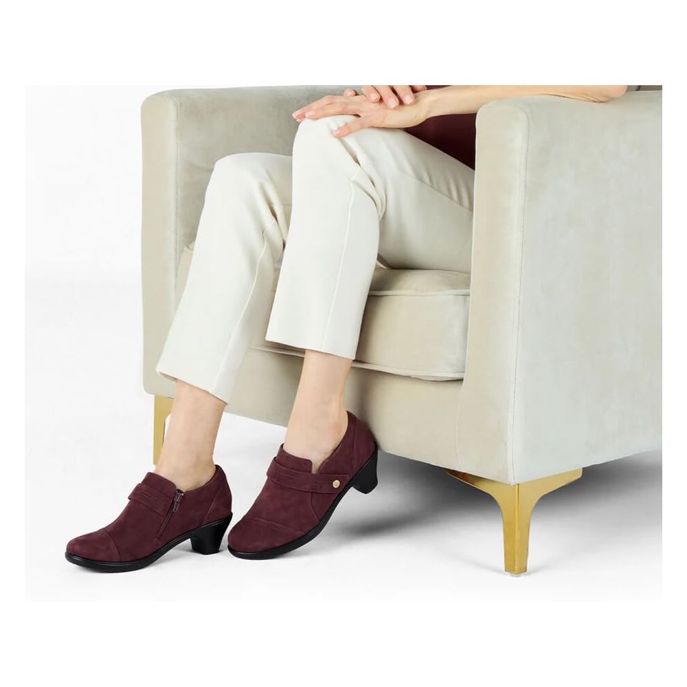 chinese dress ladies Ortho+rest Women Bunion Dress Shoes Orthopedic Loafers Shoes Low Heel Pumps-Sophia Green / 7.5 main image 1