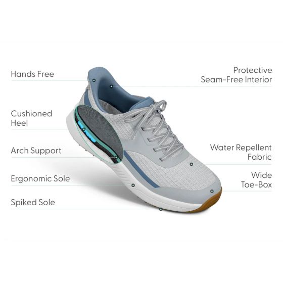 Orthofeet Fairway - Men's Hands-Free Golf Shoes