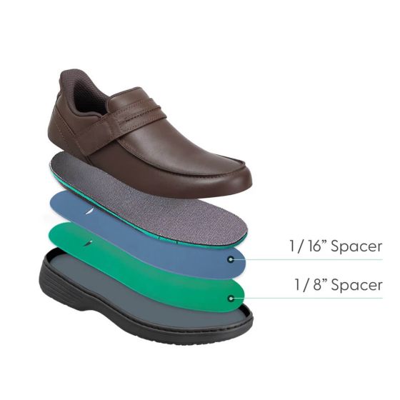 Orthofeet Xavier - Men's Hands-Free Dress Shoes