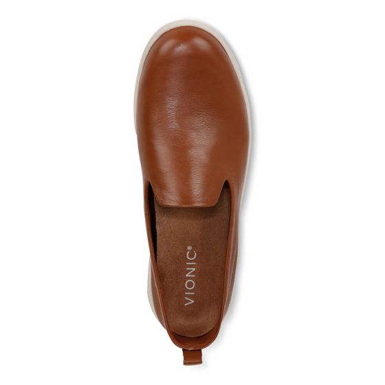 Vionic Uptown Willa - Women's Slip On Sneaker Tan Leather - photo 36