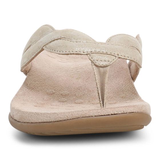 Vionic Bella Braid - Women's Toe Post Sandal Gold - photo 11