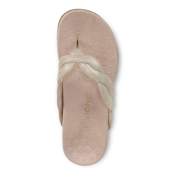 Vionic Bella Braid - Women's Toe Post Sandal Gold - photo 14