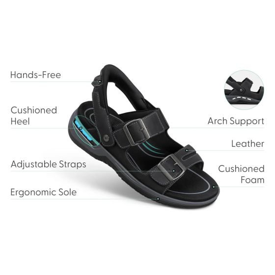 Orthofeet Jupiter - Men's Hands-Free Sandals