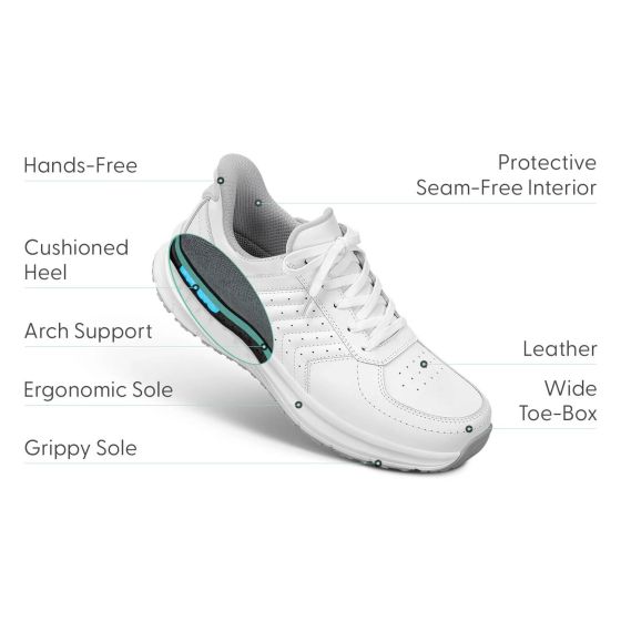 Orthofeet Navigate - Men's Hands-Free Sneakers