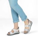Orthofeet Calypso - Women's Hands-Free Sandals White - photo 2