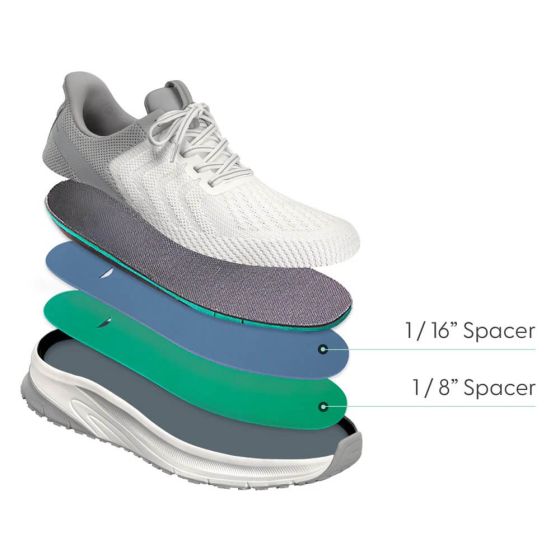 Orthofeet Tilos- Men's Hands-Free Cushioned Sneakers