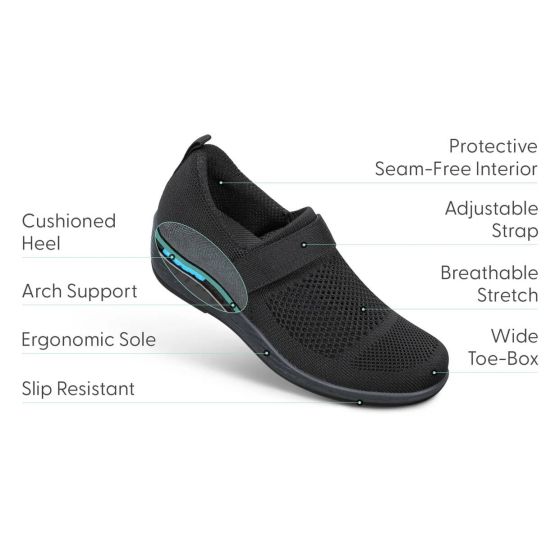 Orthofeet Eve - Women's Casual Shoes