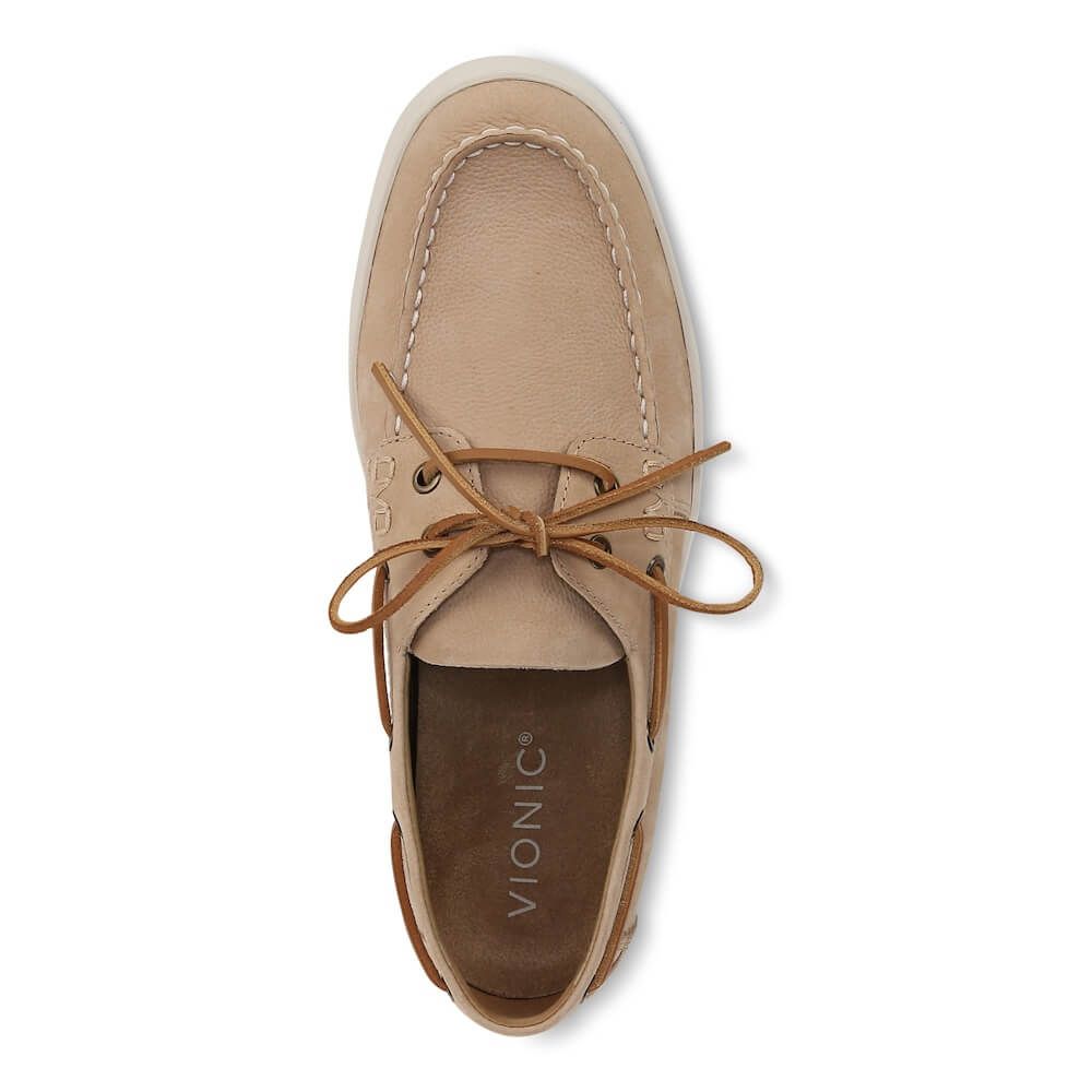 Vionic Uptown Boat Men's Boat Shoes Flow Feet