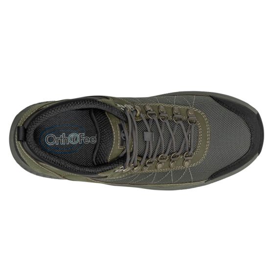 Orthofeet Hunter - Men's Comfort Hiking Boots Olive - photo 12