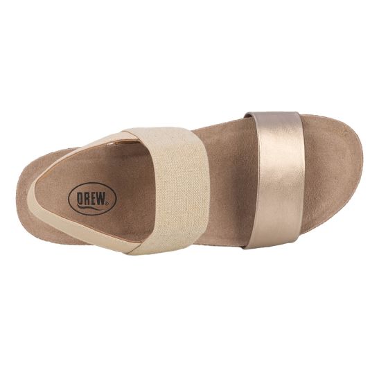 Drew Maeve - Women's Cork Footbed Sandals