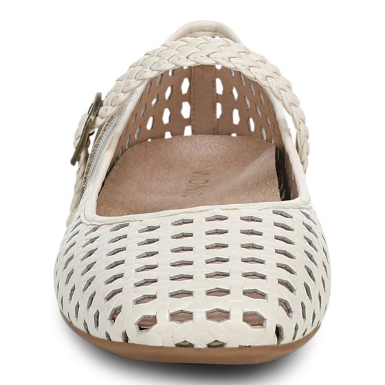 Vionic Alameda Woven - Women's Mary Jane Flats Ivory - photo 10