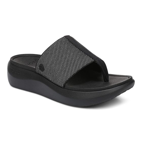 Vionic Beach Aqua - Women's Platform Toe Post Sandals