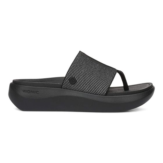 Vionic Beach Aqua - Women's Platform Toe Post Sandals