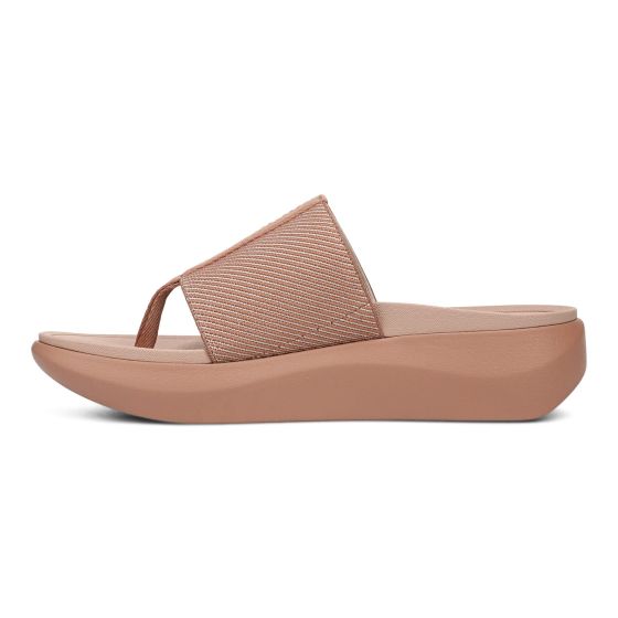 Vionic Beach Aqua - Women's Platform Toe Post Sandals