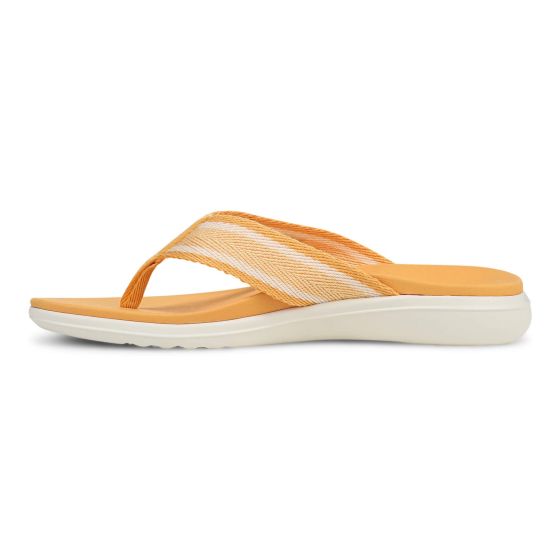 Vionic Beach Indigo - Women's Toe Post Sandals Amber Yellow - photo 4