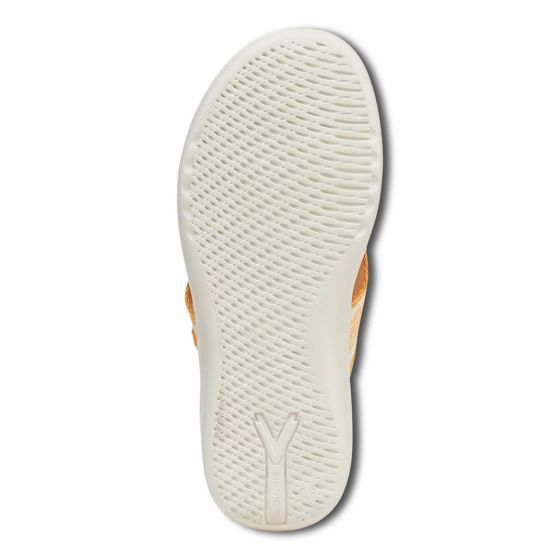 Vionic Beach Indigo - Women's Toe Post Sandals Amber Yellow - photo 7