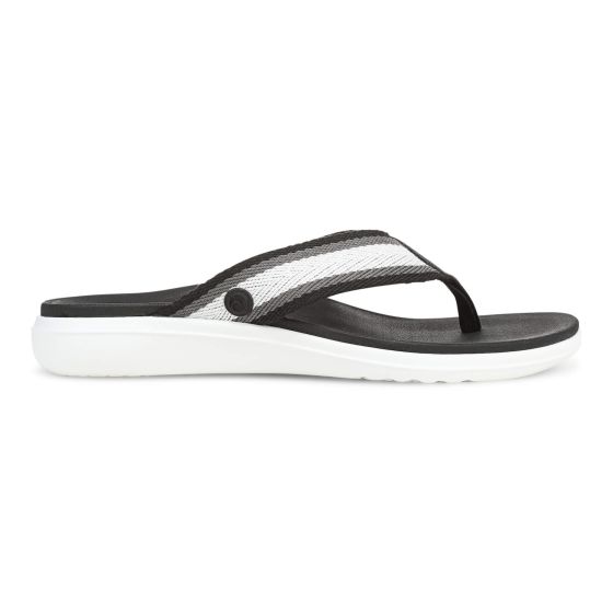 Vionic Beach Indigo - Women's Toe Post Sandals Black Multi - photo 9