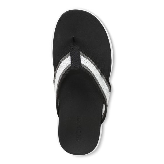 Vionic Beach Indigo - Women's Toe Post Sandals Black Multi - photo 13