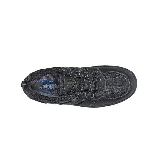 Orthofeet Pacific Palisades - Men's Orthopedic Walking Shoes Black (Waterproof) - photo 9
