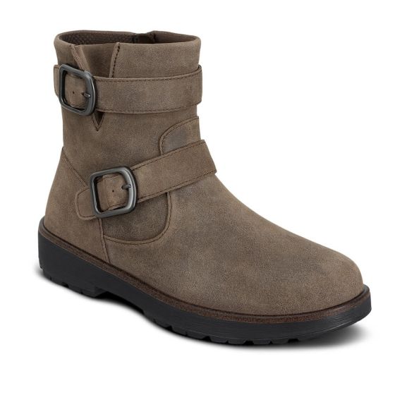 Orthofeet Shania - Women's Mid-Rise Leather Boots