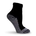 Apex Roomy Silver Comfort Ankle Socks