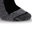 Apex Roomy Silver Comfort Ankle Socks