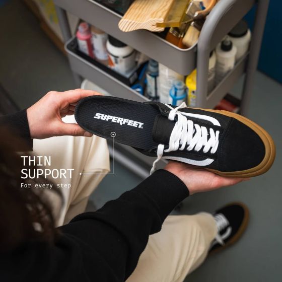 Superfeet All-Purpose Support Low-Arch (Black)