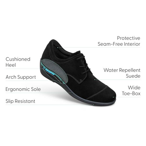 Orthofeet Eleanor - Women's Dress Casual Shoes