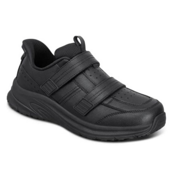 Orthofeet Oak - Men's Double Depth Adjustable Strap Shoes