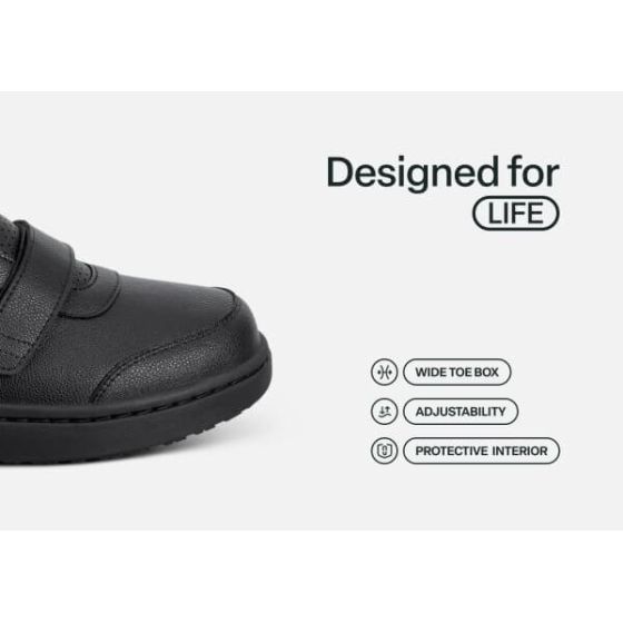 Orthofeet Maple - Women's Double Depth Adjustable Strap Shoes