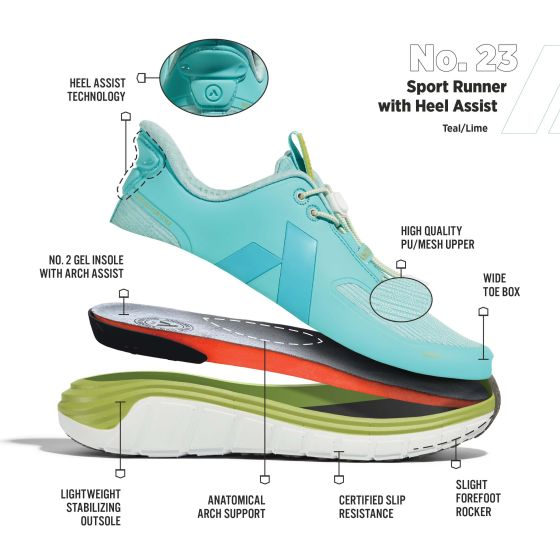 Anodyne No. 23 - Women's Sport Pace Hands-Free Sneakers