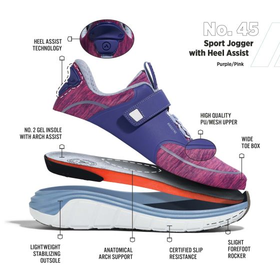 Anodyne No. 45 - Women's Sport Motion Hands-Free Shoes