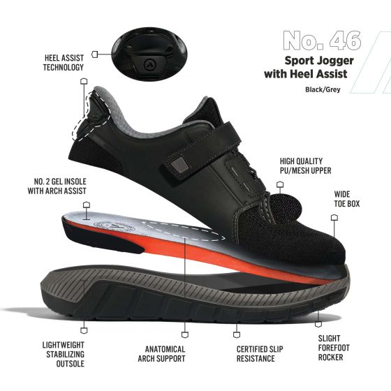 Anodyne No. 46 Sport Motion - Men's Hands-Free Shoes