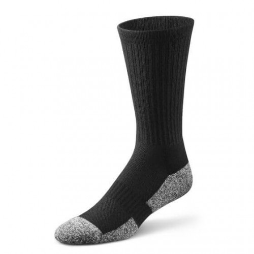 Dr. Comfort Crew - Unisex Therapeutic Socks Black - photo 1