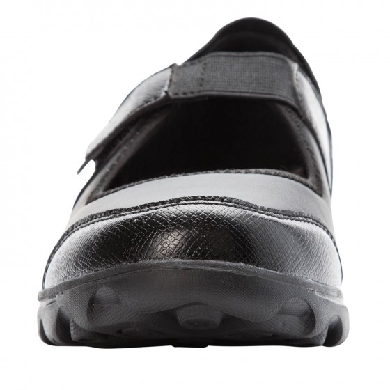 Propét Onalee - Women's Stretchable Mary Jane Shoes All Black Smooth - photo 2