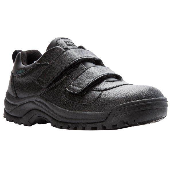 Propet Cliff Walker Low Strap - Men's Low-Top Velcro Strap Hiking Shoes ...