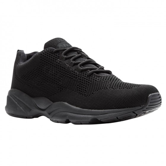 Propét Stability Fly - Men's Breathable Knit Active Shoes Black - photo 1
