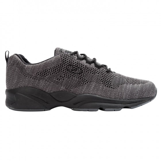 Propét Stability Fly - Men's Breathable Knit Active Shoes Dk Grey/Light Grey - photo 10
