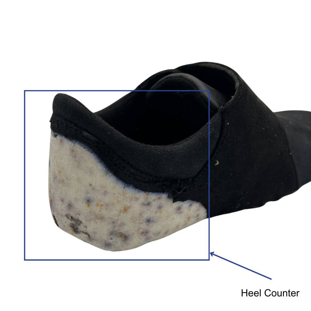 Photo of a Firm Heel Counter