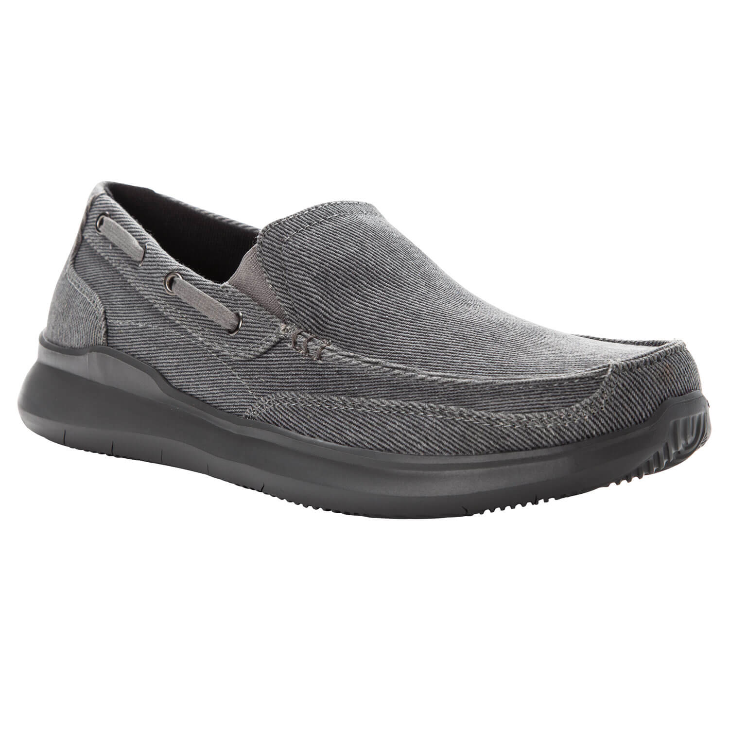 Propet Viasol - Men's Comfort Casual Slip-On Boat Shoes
