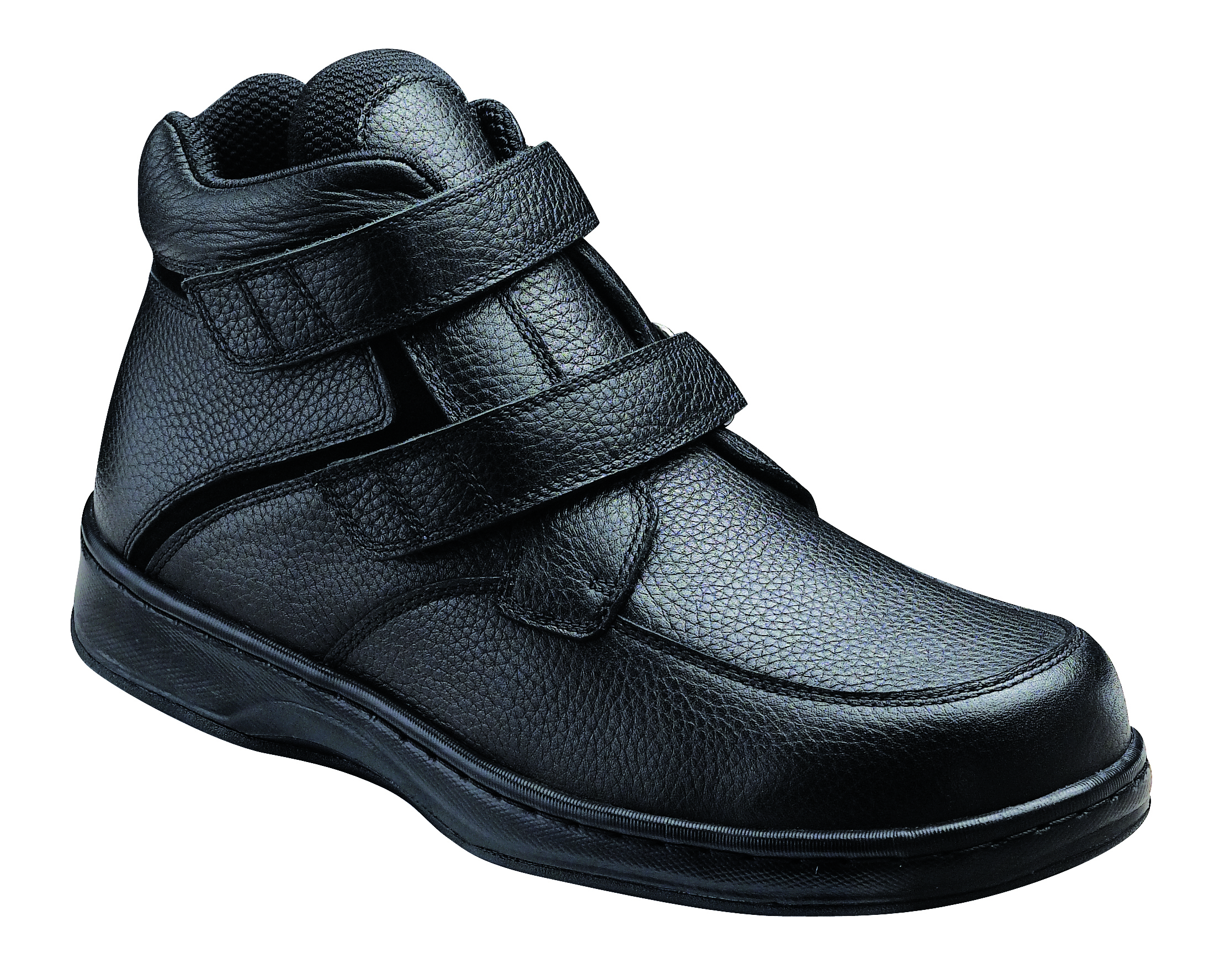 Orthofeet Glacier Gorge - Men's Orthopedic Boots (Color: Black - Shoe Size: 8.5 - Width: W)