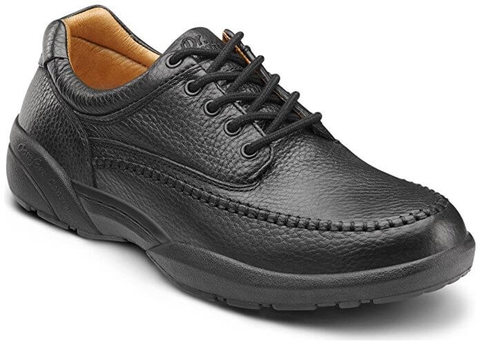 dr. comfort classic men's dress shoe Amazon.com | Dr. Comfort Classic Mens Therapeutic Shoes-Extra Depth-Leather Diabetic Dress Shoe with Lace and Gel Inserts: Black 6 Wide (E/2E)
