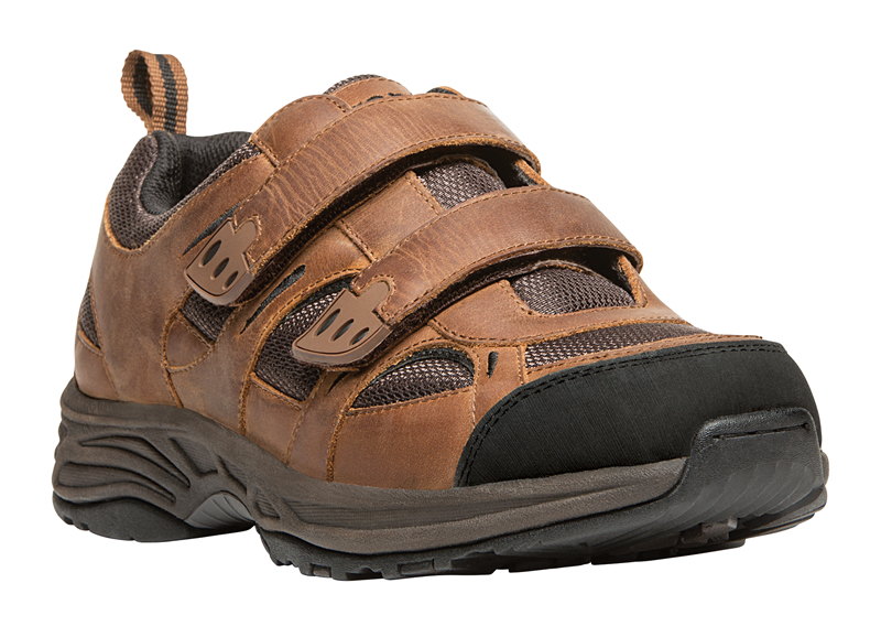 Propet Connelly Strap Shoes Mens Size 8.5 Brown Leather Walking Comfort Propet Men main image 2